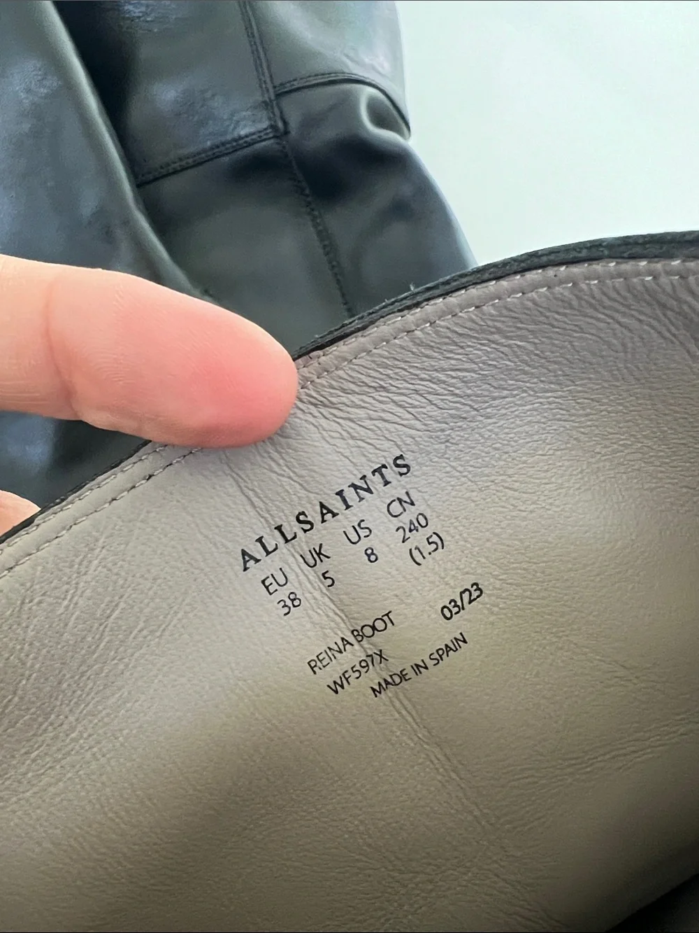 All Saints worn once